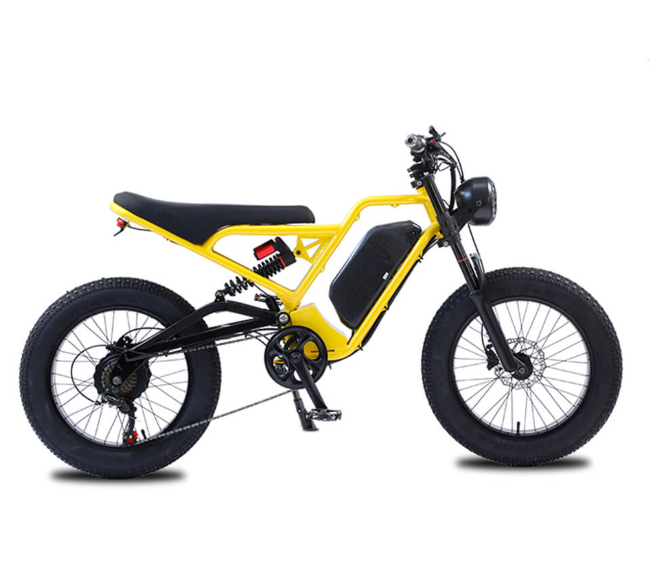 Akez 1500W Electric Bike With Full Suspension And Hydraulic Brakes
