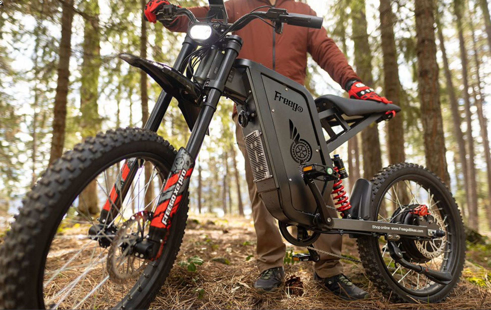 Freego X2 Pro Off Road Dirt Electric Mountain Bike