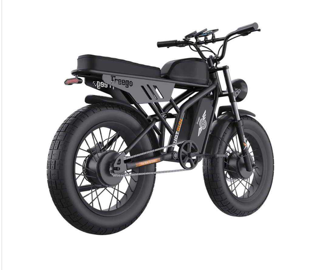 Freego Shotgun Flash F3 Pro Max Premium Electric Bike Dual Motor and Upgraded Dual Battery 55Ah