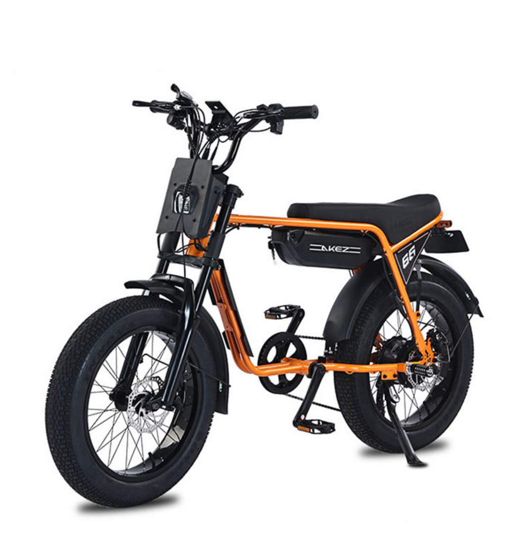 Akez ZX Electric Bike Grey Camo