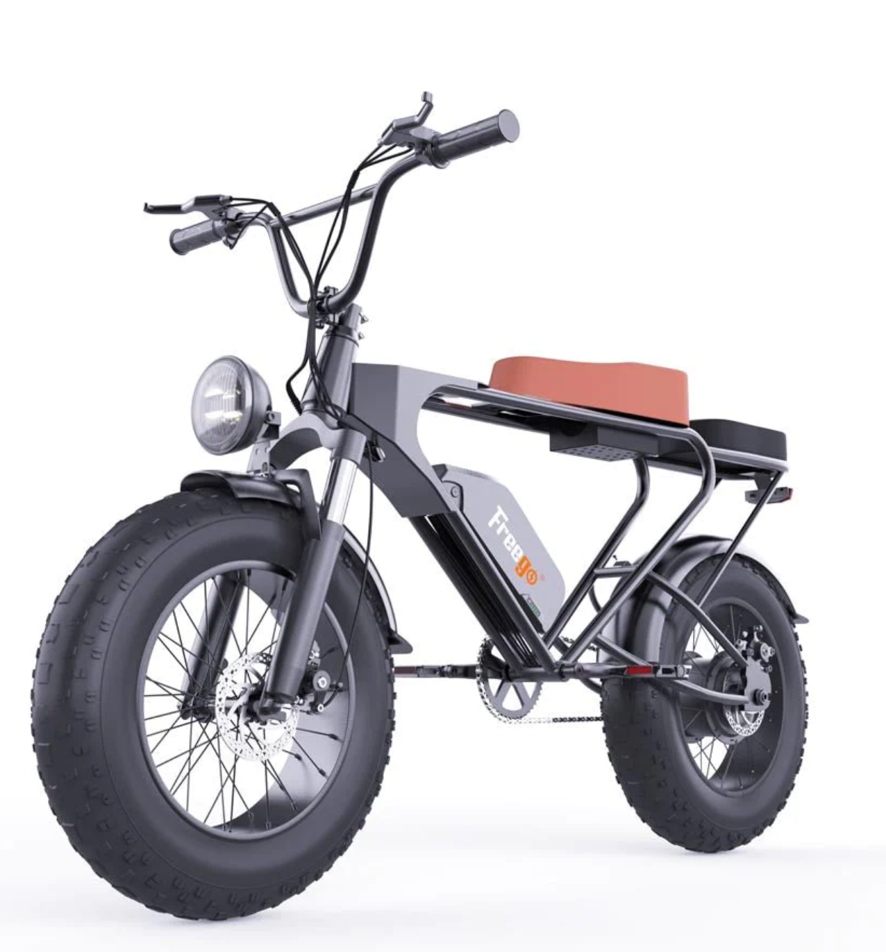 Freego DK200 Off Road Mountain Electric Bike 20'' Fat tires 1200W Powerful Motor 20Ah Lithium Battery