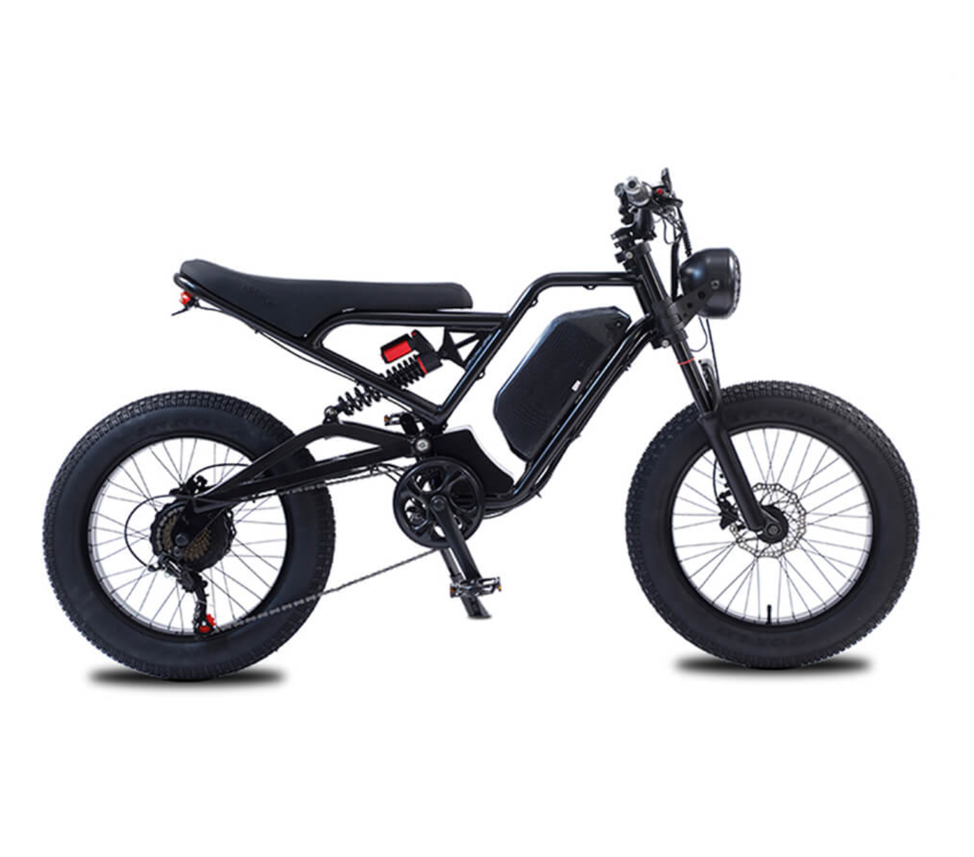 Akez 1500W Electric Bike With Full Suspension And Hydraulic Brakes